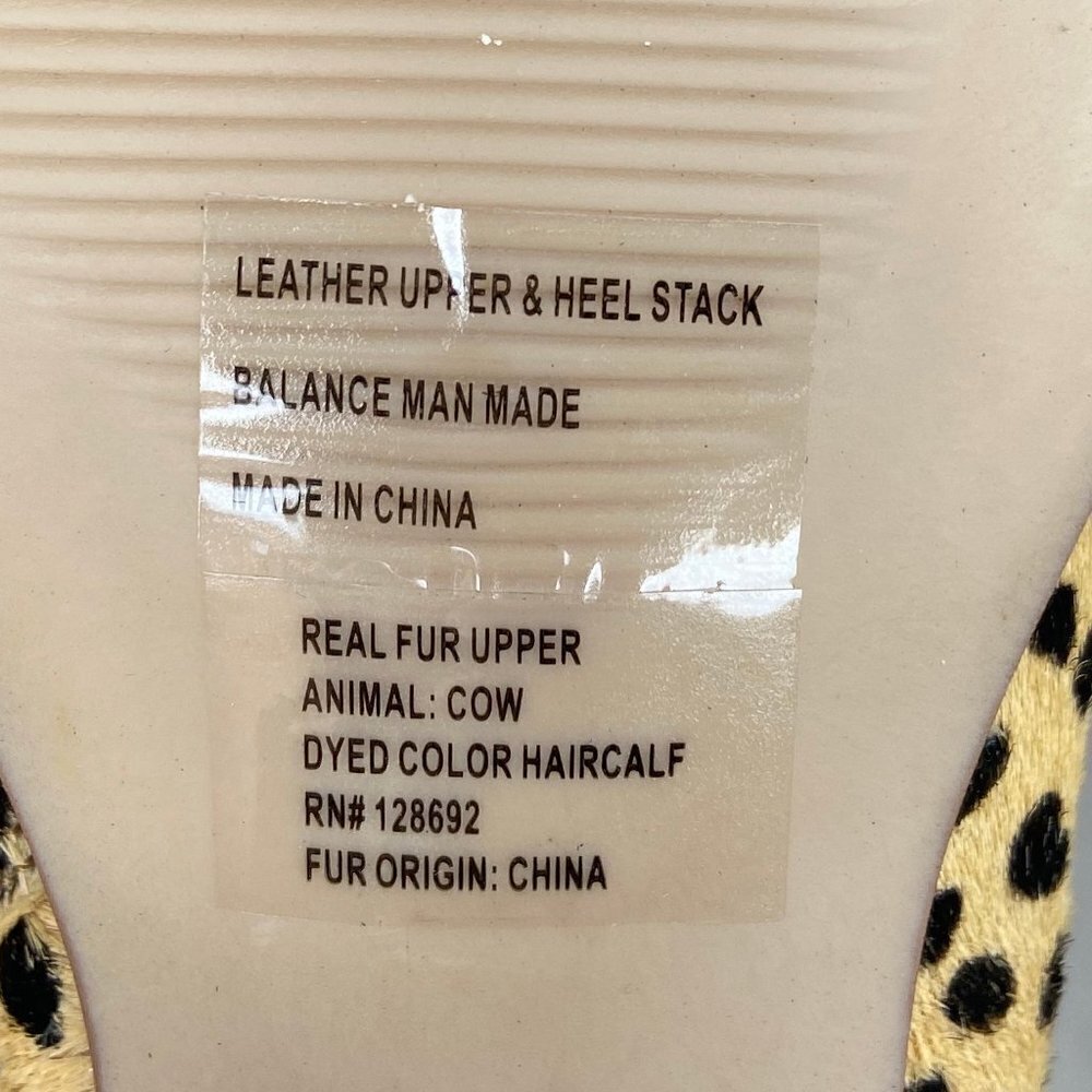 DV by Dolce Vita Tierney Cheetah Booties Size 6.5 - Picture 4 of 8